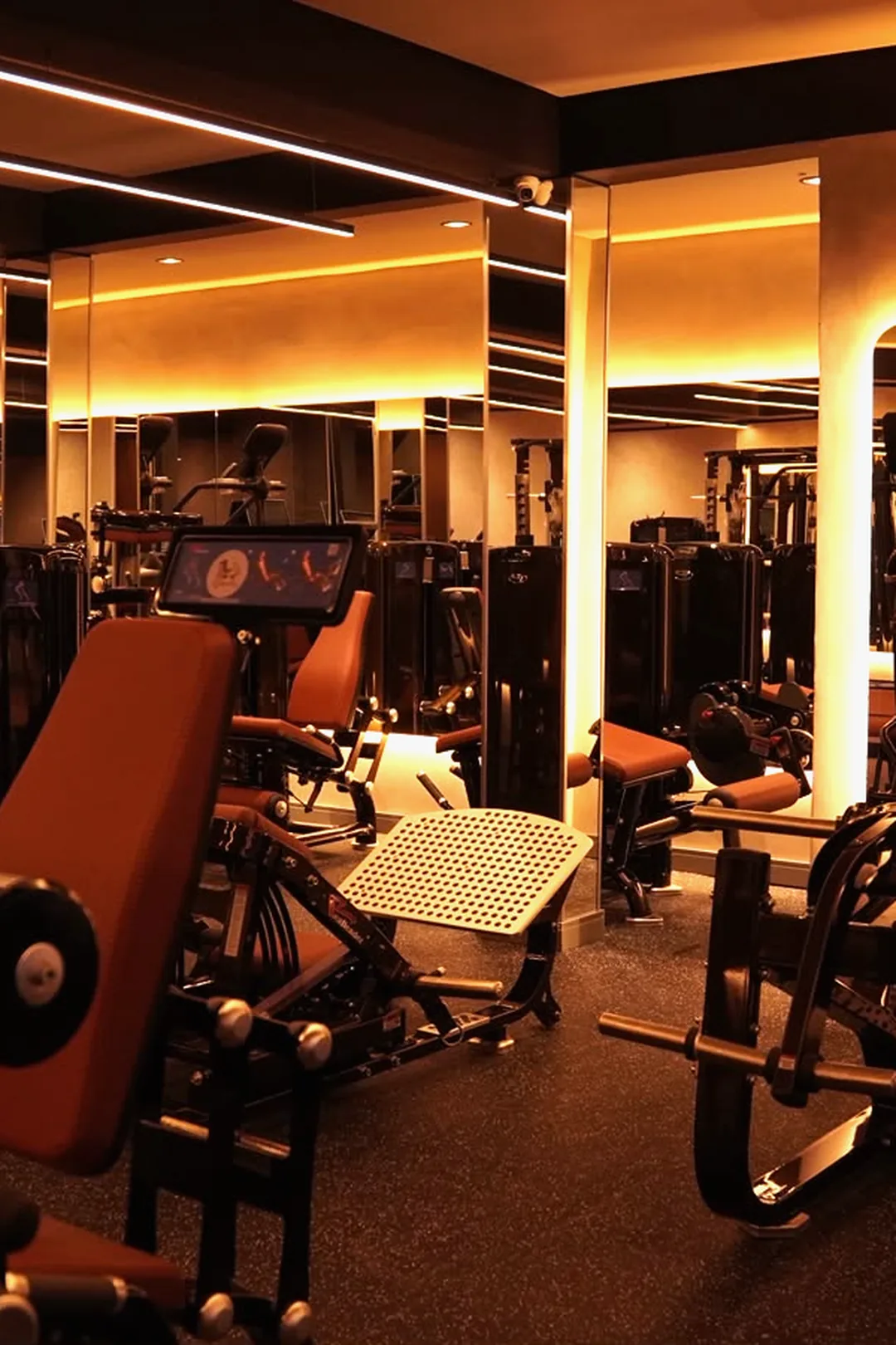 Salão de musculação da YARDZ